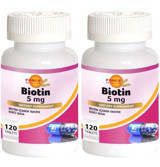 Force Nutrition Biotin Aromasız Yetişkin Vitamin 2x120 Tablet