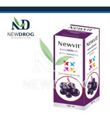 Newvit Sambucus Karamürverli Yetişkin Vitamin 150 ml