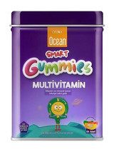 Ocean Smart Gumies Multivitami Meyveli Yetişkin Vitamin 64 Tablet