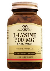 Solgar L-Lysine Aromasız Yetişkin Vitamin 50 Kapsül