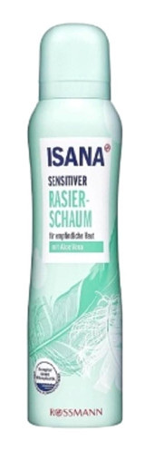 Isana Aloe Vera İçerikli Seyahat Boyu Hassas Ciltler İçin Tıraş Köpüğü 150 ml