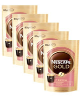 Nescafe Gold Crema Sade 5x80 gr Hazır Kahve
