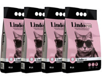 Lindo Cat Bebek Pudralı Topaklanan İnce Taneli Bentonit Kedi Kumu 4x5 lt