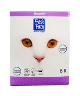 Fresh Paty Lavanta Kokulu Topaklanan İnce Taneli Aktif Karbonlu Bentonit Kedi Kumu 6 lt