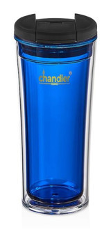 Chandler Home Mug Plastik 350 ml Outdoor Termos Mavi