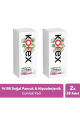 Kotex Natural Organik Antialerjik 28'li Hijyenik Ped 2 Adet
