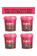 Kahve Dünyası Bonte Bitter Çikolata 4x400 gr