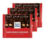 Ritter Sport Bitter Fındıklı Çikolata 3x100 gr