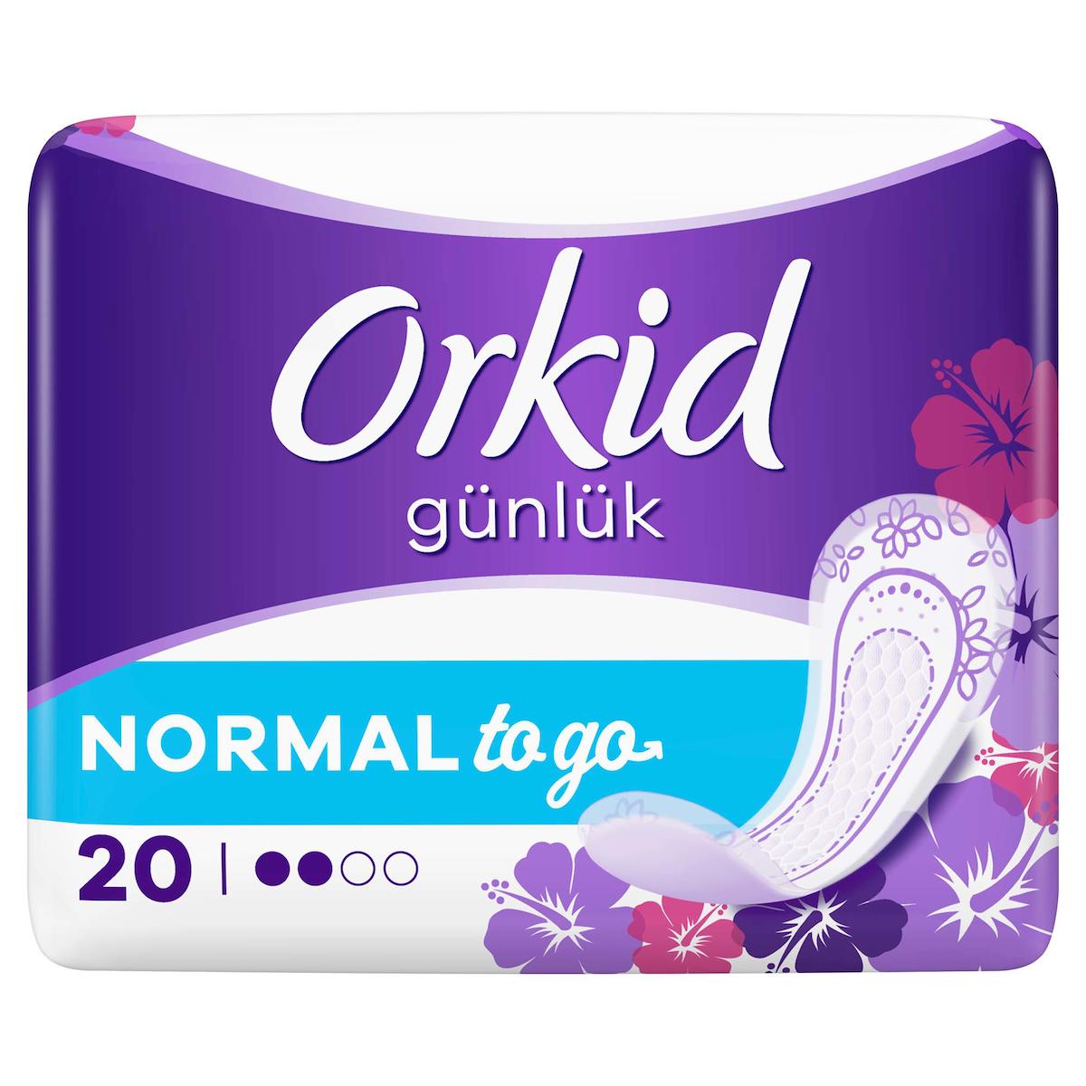 Orkid To Go 20'li Normal Günlük Ped