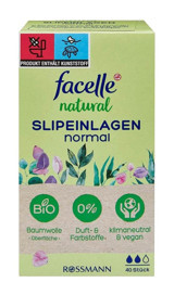 Facelle Natural Organik 40'lı Normal Günlük Ped