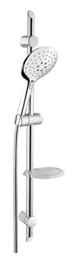 Vitra Shine Round A45628WSA Sürgülü Mafsallı Duş Seti