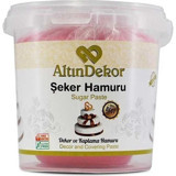 AltınDekor Altın Usta Şeker Hamuru Açık Pembe 1 kg