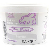 Dr. Paste Dr Paste Şeker Hamuru 2,5 kg - Beyaz