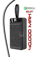 Prepare Qualcomm 3.0 40000 mAh Hızlı Şarj Powerbank Siyah