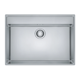 Franke Maris Mrx 210-70 TL 510 mm Damlalıksız Tezgah Üstü Tek Gözlü Dikdörtgen Orta Paslanmaz Çelik Eviye Gri
