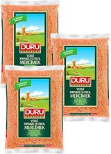 Duru Futbol Kırmızı Mercimek 3x1 kg