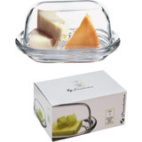 Paşabahçe Basic 1 Parça Dikdörtgen - Yuvarlak Cam Saklama Kabı 200 ml