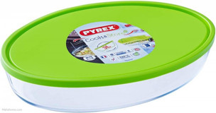 Pyrex 1 Parça Oval Cam Saklama Kabı 3.2 lt
