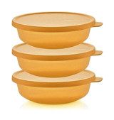 Tupperware Aloha 3 Parça Yuvarlak Plastik Saklama Kabı