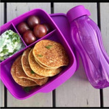 Tupperware 1 Parça Kare Plastik Bölmeli Saklama Kabı 550 ml