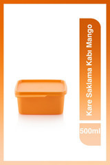 Tupperware 1 Parça Kare Plastik Saklama Kabı 500 ml
