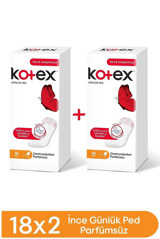 Kotex Organik Antialerjik İnce Normal 18'li Hijyenik Ped 2 Adet