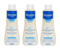 Mustela Gentle Göz Yakmayan Yenidoğan İçin Bebek Şampuanı 3x500 ml