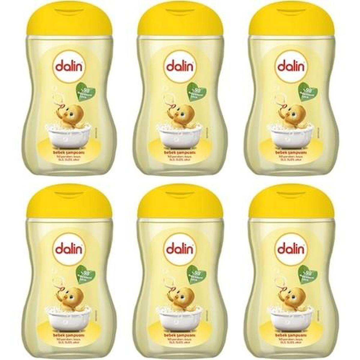 Dalin Klasik Göz Yakmayan Hipoalerjenik İçin Bebek Şampuanı 6x100 ml