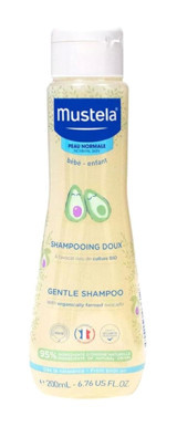 Mustela Gentle Konak Önleyici Göz Yakmayan Hipoalerjenik İçin Papatya Özlü Bebek Şampuanı 200 ml