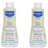 Mustela Gentle Konak Önleyici Hipoalerjenik Yenidoğan İçin Papatyalı Bebek Şampuanı 2x500 ml