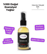 Dr. Lavender Havuç Yağı-Kakao Yağı Yoğun Vücut İçin Bronzlaştırıcı Yağ 50 ml