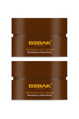 Bebak Kakao Hızlı Vücut-Yüz İçin Bronzlaştırıcı Krem 2x100 ml