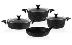 Taç Mastercook 7 Parça Tencere ve Tava Seti