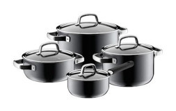 WMF Fusiontec 4 Parça Çelik Tencere Seti