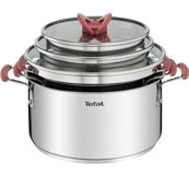 Tefal Optispace 6 Parça Çelik Tencere Seti