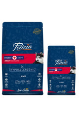 Felicia Kuzu Etli Büyük Irk-Orta Irk Yetişkin Köpek Maması 15 kg+3 kg