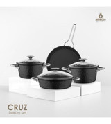 Amboss Cruz 7 Parça Döküm Tencere Seti