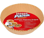 Piknik Yuvarlak Aifryer Pişirme Kağıdı 25 Adet