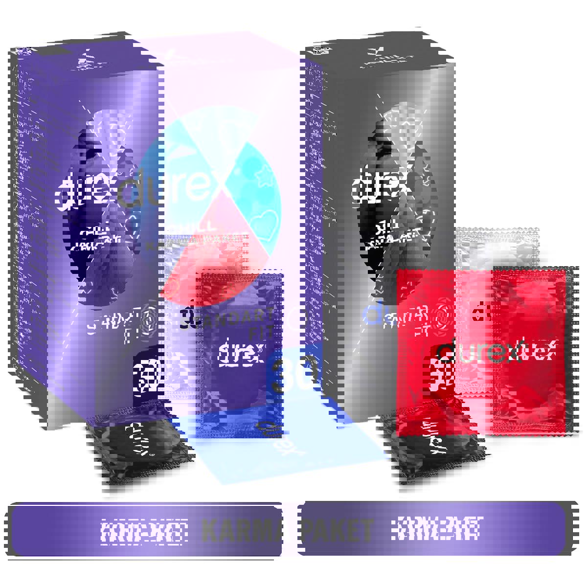 Durex Chill Prezervatif 30'lu