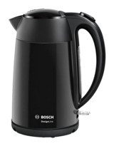 Bosch Twk3p423 Çelik 1.7 lt 2400 W Işıklı Retro Siyah Kettle