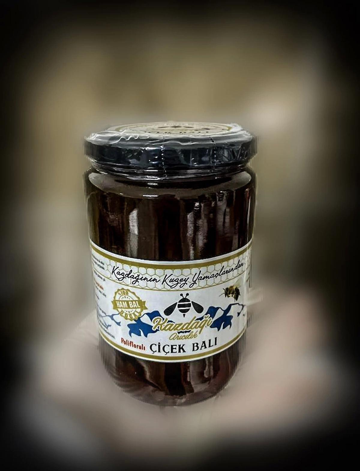 Kazdağı Arıcılık Organik Süzme Çiçek Balı 850 gr
