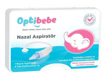 Optibebe Yedek Uçlu Burun Aspiratörü Şeffaf