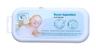 Baby Plus Yedek Uçlu Burun Aspiratörü Beyaz