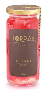 Toprak Doğal Isparta Gül Reçeli 300 gr