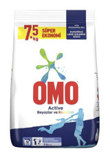 Omo Matik Renkliler ve Beyazlar İçin 50 Yıkama Toz Deterjan 7.5 kg