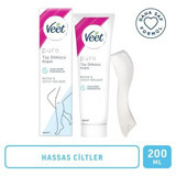 Veet Hassas Ciltler İçin Koltuk Altı Bacak Genital Bölge Kadın Tüy Dökücü Krem 200 ml