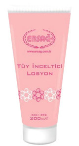 Ersağ Koltuk Altı Bacak Genital Bölge Kadın Tüy Dökücü Krem 200 ml