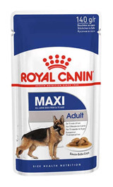 Royal Canin Maxi Aromalı Parça Etli ve Soslu Yetişkin Köpek Maması 140 gr Tekli