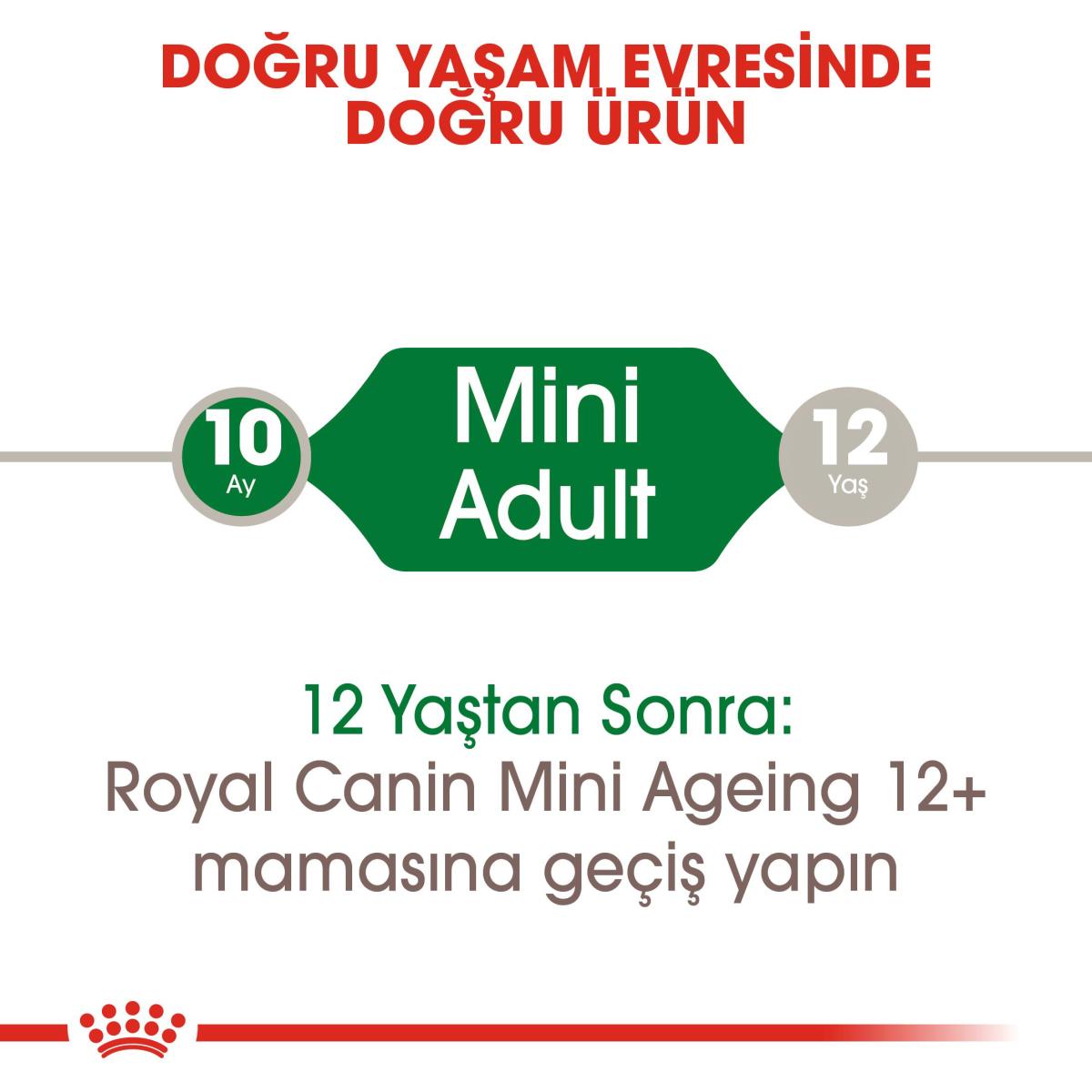 Royal Canin Mini Kümes Hayvanı Aromalı Parça Etli Yetişkin Köpek Maması 85 gr 12'li