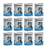Foodline Kuzu Aromalı Parça Etli Yetişkin Köpek Maması 400 gr 12'li